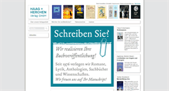 Desktop Screenshot of haagundherchen.de